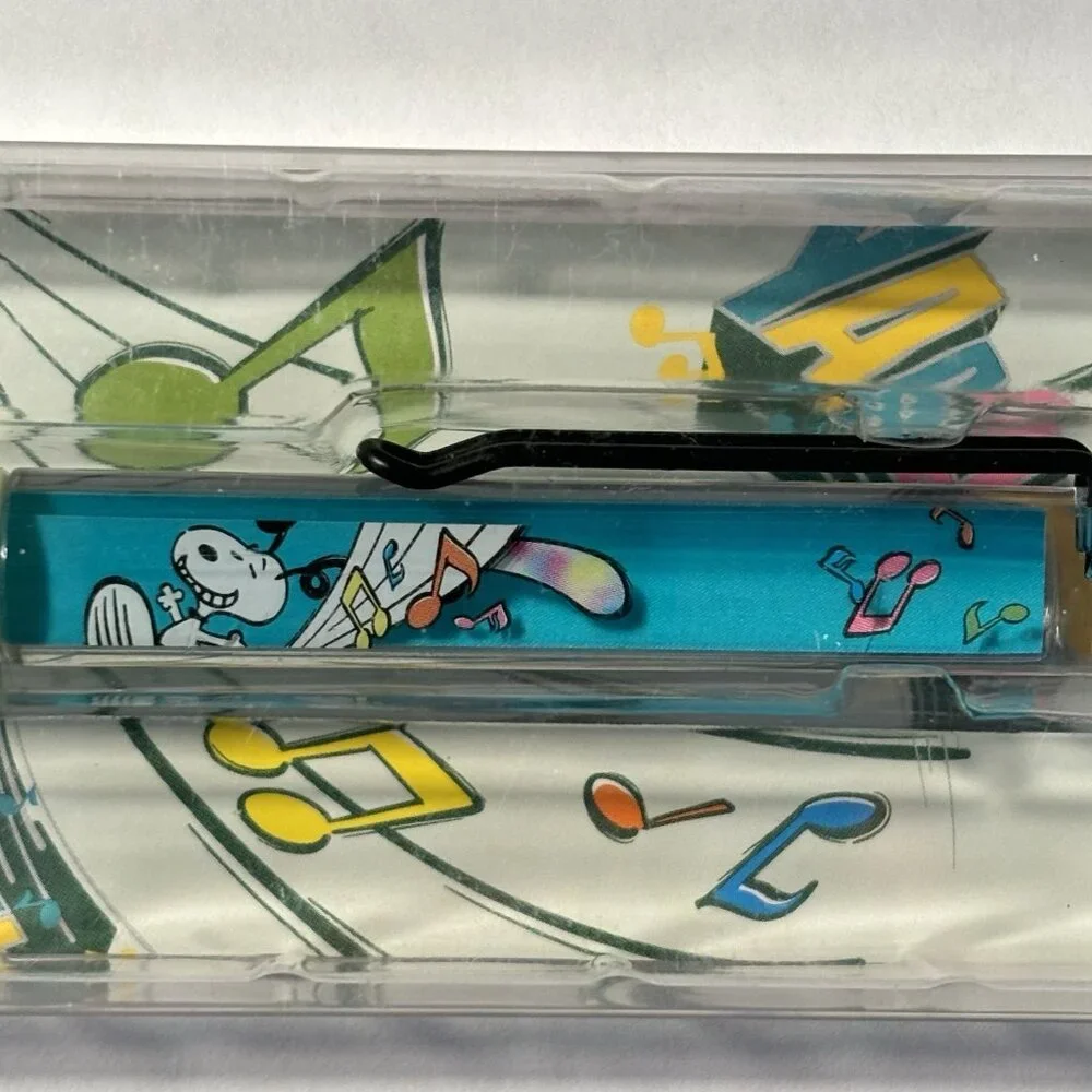 Peanuts Snoopy Floaty Pen Universal Studios Japan Comic Music Dance Party Promo